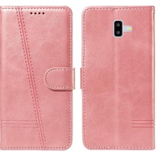 Mays Boutique Samsung Galaxy J6 Başbakan Preslenmiş Pu Deri Cüzdan Telefon Kılıfı Için Filp Durumda (Yurt Dışından)