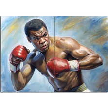 Ekart Ahşap Mdf Puzzle Yapboz Muhammed Ali 120 Parça 25*35 cm