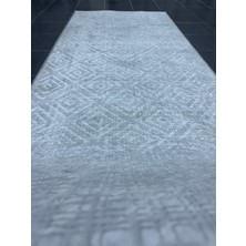 Sarar Siyah Keçeli Kaymaz Taban Yıkanabilir Yumuşak Yüzey Jel Halı