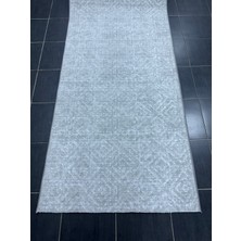 Sarar Siyah Keçeli Kaymaz Taban Yıkanabilir Yumuşak Yüzey Jel Halı