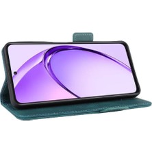 Mays Boutique Toka Manyetik Cüzdan Kart Tutucu ile Oppo A3 Pro Kapak Için Flip Case (Yurt Dışından)