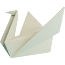 Shaco Design Origami Kuğu Figürü