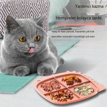 Huanmei Küçük Evcil Hayvan Yavaş Yemek Matı Boğulma Önleyici Eğitici Eğlenceli Yavru Yemek Tabağı Yemek Havzası Kedi Yalama Mat Yavaş Yiyecek Kasesi (Yurt Dışından)