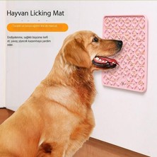 Huanmei Silikon Evcil Hayvan Yalama Matı Köpek Yalama Matı Evcil Hayvan Vantuzu Yavaş Besleme Matı Anti-Boğulma Yavaş Besleme Havzası (Yurt Dışından)