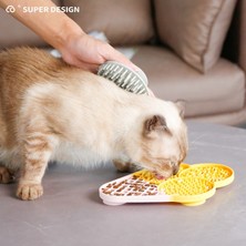 Huanmei Evcil Hayvan Silikon Yalama Matı, Islak Gıda Besleyici Macun, Yavaş Beslenen Servis Altlığı, Köpek ve Kedi Eğitici Eğlenceli Yalama Matı (Yurt Dışından)