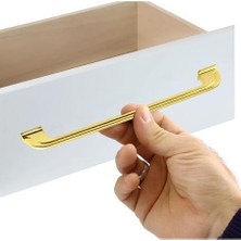 Çetinkaya Alperen Gold Mobilya Dolap Çekmece Kulplar 160mm 30 Adet