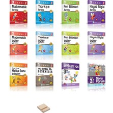 Mutlu Yayıncılık 3. Sınıf Avcı Serisi Tüm Dersler ve Usta Serisi Set - Telefon Tutucu 12 Kitap