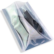 Roboyol Store Antistatik Poşet 15X20CM 100 Adet  Şeffaf Su Toz Geçirmez Koruyucu Esd Metalize Torba Çanta Saklama