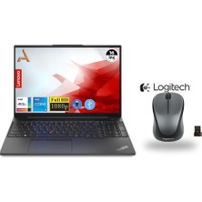 Lenovo Thinkpad E16 Gen1 İ5-1335U 21JN0005TX ATL27 12GB 256GB M.2 SSD  16" W11PRO  Dizüstü Bilgisayar+Mouse