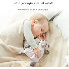 Cwecom Bebek Konfor Havlu Karikatür Hayvan El Kuklası Oyuncak Uyku Bebek Peluş Oyuncak (Yurt Dışından)