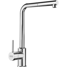 Franke Sirius 115.0668.280 Tek Kumandalı Spiralli Eviye Armatürü Krom