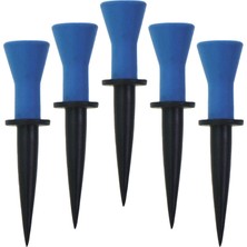 Sharplace 5x Kauçuk Golf Topu Profesyonel Arka Bahçe Uygulama Egzersiz Golf Topu Tutucu Mavi Yükseklik 5.8 cm (Yurt Dışından)