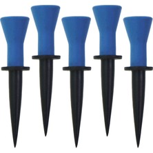 Sharplace 5x Kauçuk Golf Topu Profesyonel Arka Bahçe Uygulama Egzersiz Golf Topu Tutucu Mavi Yükseklik 5.8 cm (Yurt Dışından)