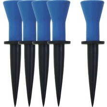 Sharplace 5x Kauçuk Golf Topu Profesyonel Arka Bahçe Uygulama Egzersiz Golf Topu Tutucu Mavi Yükseklik 5.8 cm (Yurt Dışından)