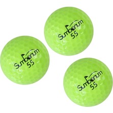 Sharplace 3x Golf Topları Golf Alıştırma Topu Oyun Veya Alıştırma Sürüş Aralığı Arka Bahçe Yeşil (Yurt Dışından)