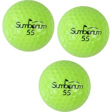 Sharplace 3x Golf Topları Golf Alıştırma Topu Oyun Veya Alıştırma Sürüş Aralığı Arka Bahçe Yeşil (Yurt Dışından)