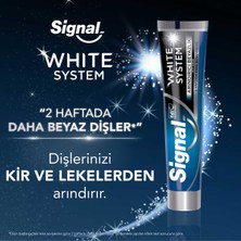 Signal White System Diş Macunu Arındırıcı Beyazlık Aktif Karbon 75 Ml X4