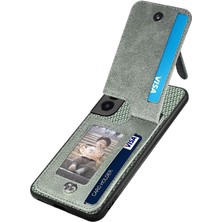 Mays Shop Samsung Galaxy S22 Cüzdan Fermuar Standı Manyetik Araç Montaj Crad (Yurt Dışından)
