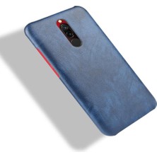 Mays Shop Xiaomi Redmi 8 Lychee Desen Uyumluluk Anti Scratch Için Retro Kılıf (Yurt Dışından)