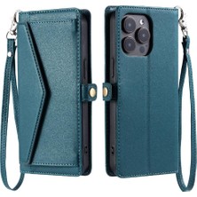 Mays Shop IPhone 14 Pro Için Cüzdan Crossbody Durumda Rfıd Engelleme Cüzdan Durumda (Yurt Dışından)