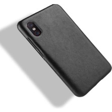 Mays Shop Retro Kılıf Için Xiaomi Mi 8 Pro Lychee Desen Koruyucu Kapak Retro Anti (Yurt Dışından)