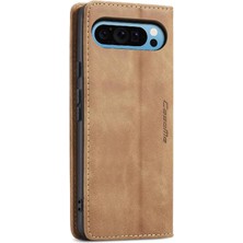 Mays Shop Google Piksel 9 Pro Xl Için Flip Case Manyetik Kapatma Darbeye Vaka Kartı (Yurt Dışından)