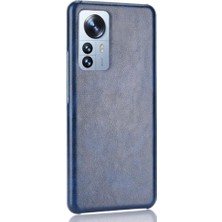 Mays Shop Retro Durumda Xiaomi 12 Için Retro Koruyucu Kapak Uyumluluk Lychee Anti (Yurt Dışından)