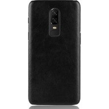 Mays Shop Oneplus 6 Için Retro Kılıf Retro Uyumluluk Koruyucu Kapak Lychee Anti (Yurt Dışından)