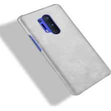 Mays Shop Oneplus 8 Için Retro Durumda Pro Lychee Desen Uyumluluk Retro Koruyucu (Yurt Dışından)