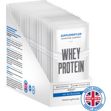 Supplementler Whey Protein 30 gr Tek Kullanımlık 20 Adet - Bisküvi