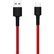 Xiaomi Mi Usb-C Usb-C 5A/100W Hızlı Şarj 480MBPS Veri Aktarım Hızı Esnek ve Dayanıklı Şarj Kablosu