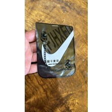 Gönülden Tasarım 12X8 cm Zincirli Silikon Arma Dikiş Giyim Çanta Aksesuarı