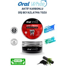 Oral White Aktif Karbonlu Diş Beyazlatma Tozu