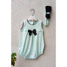 Candar 3-6-9 Ay Puanlı Bandanalı Body Yeşil Yeşil