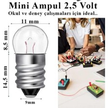 Glanart Basit Elektrik  Devresi Deney Seti Pilli