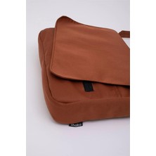 The Voler Düz Postacı Model 3 Bölmeli Askılı Günlük Unisex Kol ve Omuz Çantası