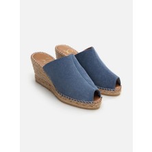 Su Espadril Suzy Indigo Mavi