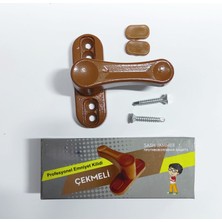 Bijutek Pvc Pimapen Pencere Cam Balkon Kapısı Güvenli Emniyet Kilidi Çocuk Emniyet Mandalı METAL 1 ADET