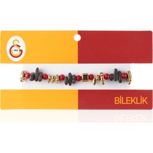 GS Store Galatasaray Doğal Taş (Oniks-Hematit) Bileklik U241245