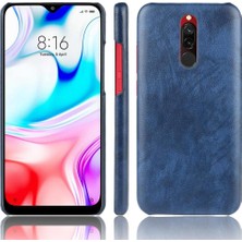 Bdt Shop Xiaomi Redmi 8 Lychee Desen Uyumluluk Anti Scratch Için Retro Kılıf (Yurt Dışından)