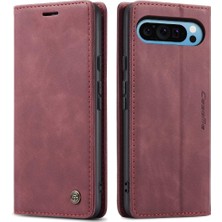 Bdt Shop Google Piksel 9 Pro Xl Için Flip Case Manyetik Kapatma Darbeye Vaka Kartı (Yurt Dışından)