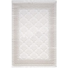 Artemis Halı Vanessa 06151d Krem Bej Klasik Motifli Yün Halı