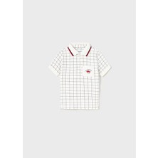 Mayoral Erkek Bebek Krem Polo Yaka T-Shirt