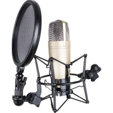 KOZMOS KS-2B Shock Mount Standı + Pop Filter