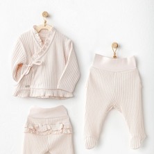 Andywawa Kız Bebek Takım 2'li Set Sweet Penguin AC25094