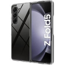 ZORE Samsung Galaxy Z Fold 5 Kılıf Droga Kapak-Renksiz