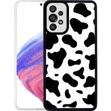 ZORE Samsung Galaxy A33 5g Kılıf M-Fit Desenli Kapak-Cow No1