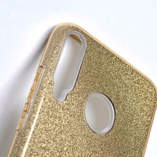 ZORE Huawei P40 Lite E Kılıf Shining Silikon-Gold