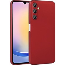 ZORE Samsung Galaxy A25 Kılıf Premier Silikon Kapak-Kırmızı