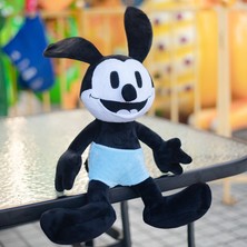 Zhaitui Ins Internet Ünlü Oswald Şanslı Tavşan Bebek Mickey Mouse Peluş Oyuncak (Yurt Dışından)